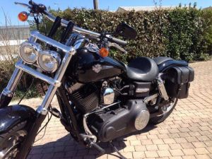 Sacoche Myleatherbikes Harley Dyna Fat bob_74